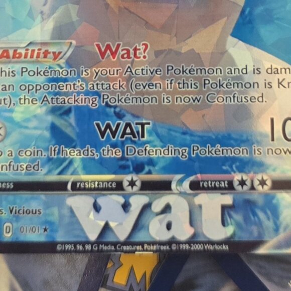Wat lady Meme Pokemon Card - Picture 6 of 10